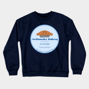 Pi Day - Archimedes Bakery - Math Puns Crewneck Sweatshirt